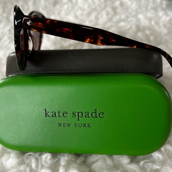 Kate Spade Tortoise Cat-Eye Sunglasses - Picture 3 of 5